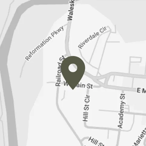 Map of Elwell Family Dentistry in Canton, Georgia